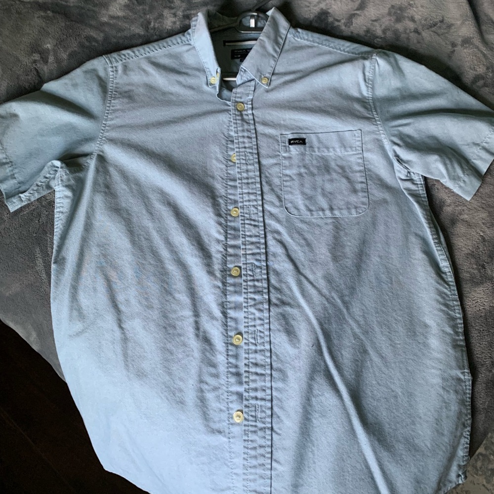RVCA-Short Sleeve button down